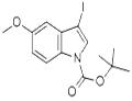 3-IODO-5-METHOXYINDOLE-1-CARBOXYLIC ACID TERT-BUTYL ESTER pictures