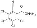 3,4,5,6-Tetrachloro-2-cyanobenzoic acid ammonium salt