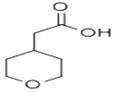 Tetrahydropyranyl-4-acetic acid