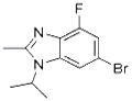 6-Bromo-4-fluoro-1-isopropyl-2-methyl-1H-benzo[d]imidazole