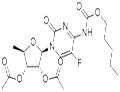 5`-deoxy-5-fluore-N-[(pentoyloxy)carbonyl]cytidine 2`,3`-diacetate