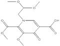 1-(2,2-diMethoxyethyl)-5-Methoxy-6-(Methoxycarbonyl)-4-oxo-1,4-dihydropyridine-3-carboxylic acid