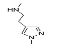 N-methyl-2-(1-methyl-1H-pyrazol-4-yl)ethanamine(SALTDATA: FREE)