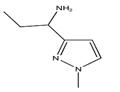 [1-(1-methyl-1H-pyrazol-3-yl)propyl]amine