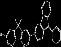 3-(7-Bromo-9,9-dimethyl-9H-fluoren-2-yl)-9-phenyl-9H-carbazole