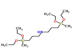 bis(methyldiethoxysilylpropyl)amine