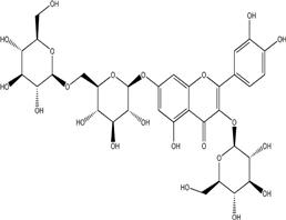 Quercetin-3-O-β-D-glucose-7-O-β-D-gentiobioside