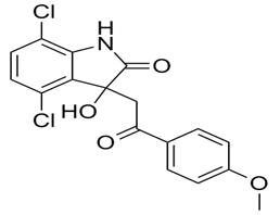 4,7-dichloro-3-hydroxy-3-[2-(4-methoxyphenyl)-2-oxoethyl]-1H-indol-2-one