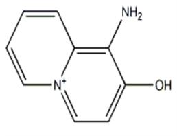 1-amino-2-hydroxyquinolizinium