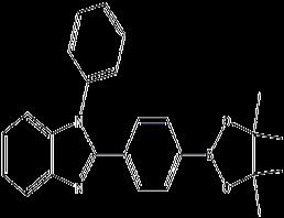 1 -phenyl-2-(4-(4,4,5,5-tetramethyl- 1 ,3,2-dioxaborolan-2-yl)phenyl)-1H-benzo[d]imidazole