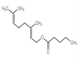 [(2E)-3,7-dimethylocta-2,6-dienyl] pentanoate