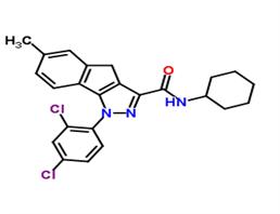 N-cyclohexyl-1-(2,4-dichlorophenyl)-6-methyl-4H-indeno[1,2-c]pyrazole-3-carboxamide