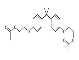 2-[4-[2-[4-(2-acetyloxyethoxy)phenyl]propan-2-yl]phenoxy]ethyl acetate