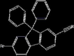 7-Bromo-9,9-diphenyl-9H-fluorene-2-carbonitrile