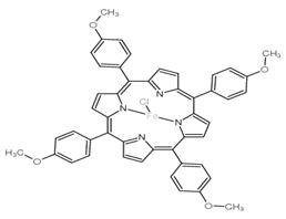 5,10,15,20-tetrakis(4-methoxyphenyl)-21h,23h-porphine iron(iii) chloride