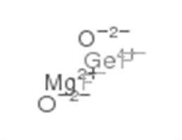 Germanium magnesium fluoride oxide manganese-doped