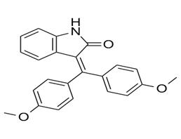 3-[bis(4-methoxyphenyl)methylidene]-1H-indol-2-one