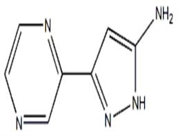 3-pyrazin-2-yl-1H-pyrazol-5-amine