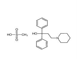 1,1-diphenyl-3-piperidin-1-ylpropan-1-ol,methanesulfonic acid