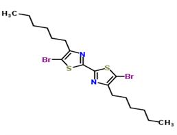 5,5'-Dibromo-4,4'-dihexyl-2,2'-bi-1,3-thiazole