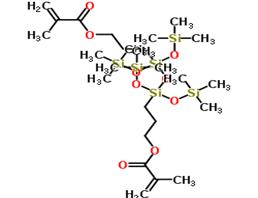 3-[[3-(2-methylprop-2-enoyloxy)propyl-bis(trimethylsilyloxy)silyl]oxy-bis(trimethylsilyloxy)silyl]propyl 2-methylprop-2-enoate