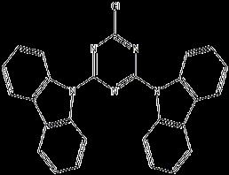 9H-Carbazole, 9,9'-(6-chloro-1,3,5-triazine-2,4-diyl)bis-