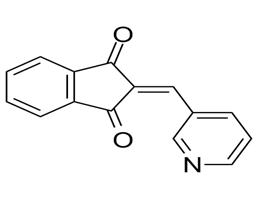 2-(pyridin-3-ylmethylidene)indene-1,3-dione