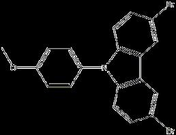 3,6-dibromo-9-(4-methoxyphenyl)carbazole