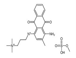 3-[(4-amino-3-methyl-9,10-dioxoanthracen-1-yl)amino]propyl-trimethylazanium,methyl sulfate