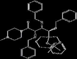 (2R,3S,4S)-2,3,4-tris(benzyloxy)-4-(4-((benzyloxy)methyl)-2,2-dimethyl-1,3-dioxolan-4-yl)-1-(4-methylpiperazin-1-yl)butan-1-one