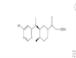 (3R,4R)-3-[(6-amino-4-pyrimidinyl)methylamino]-4-methyl-β-oxo-1-Piperidinepropanenitrile