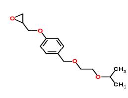 2-[[4-(2-propan-2-yloxyethoxymethyl)phenoxy]methyl]oxirane