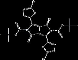 Di-tert-butyl 3,6-bis(5-bromothiophen-2-yl)-1,4-dioxopyrrolo[3,4-c]pyrrole-2,5(1H,4H)-dicarboxylate