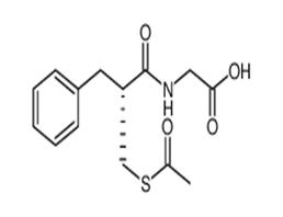 Glycine, N-[(2R)-2-[(acetylthio)methyl]-1-oxo-3-phenylpropyl]