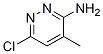 3-PyridazinaMine, 6-chloro-4-Methyl-