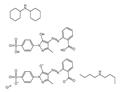 N-butylbutan-1-amine,chromium(3+),N-cyclohexylcyclohexanamine,hydron,2-[[3-methyl-5-oxido-1-(4-sulfonatophenyl)pyrazol-4-yl]diazenyl]benzoate pictures
