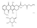 [2-[(2S,4S)-4-[(2R,3R,4R,5S,6S)-3-fluoro-4,5-dihydroxy-6-methyloxan-2-yl]oxy-2,5,12-trihydroxy-7-methoxy-6,11-dioxo-3,4-dihydro-1H-tetracen-2-yl]-2-oxoethyl] 3-aminopropanoate,hydrochloride pictures