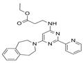 	ethyl 3-[[2-pyridin-2-yl-6-(1,2,4,5-tetrahydro-3-benzazepin-3-yl)pyrimidin-4-yl]amino]propanoate