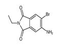 5-amino-6-bromo-2-ethylisoindole-1,3-dione