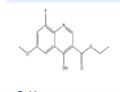 Ethyl 8-fluoro-4-hydroxy-6-Methoxyquinoline-3-carboxylate pictures