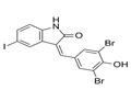 (3Z)-3-[(3,5-dibromo-4-hydroxyphenyl)methylidene]-5-iodo-1H-indol-2-one