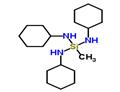 methyltris(cyclohexylamino)silane