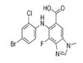 5-(4-broMo-2-chlorophenylaMino)-4-fluoro-1-Methyl-1H-benzo[d]iMidazole-6-carboxylic acid pictures