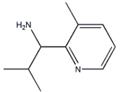 2-methyl-1-(3-methylpyridin-2-yl)propan-1-amine