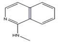 1-Isoquinolinamine,N-methyl-(9CI)