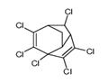 	2,3,3a,4,5,8-hexachloro-3a,6,7,7a-tetrahydro-1H-1,6-methanoindene