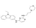 4-N-(9-ethylcarbazol-3-yl)-2-N-(3-morpholin-4-ylpropyl)pyrimidine-2,4-diamine