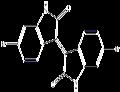 (E)-6,6'-dibromo-[3,3'-biindolinylidene]-2,2'-dione pictures