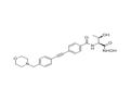 N-[(2S,3R)-3-hydroxy-1-(hydroxyamino)-1-oxobutan-2-yl]-4-[2-[4-(morpholin-4-ylmethyl)phenyl]ethynyl]benzamide
