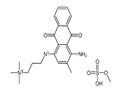 	3-[(4-amino-3-methyl-9,10-dioxoanthracen-1-yl)amino]propyl-trimethylazanium,methyl sulfate pictures